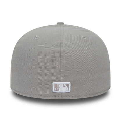Casquette 59FIFTY MLB League Basic L.A. Dodgers gris NEW ERA
