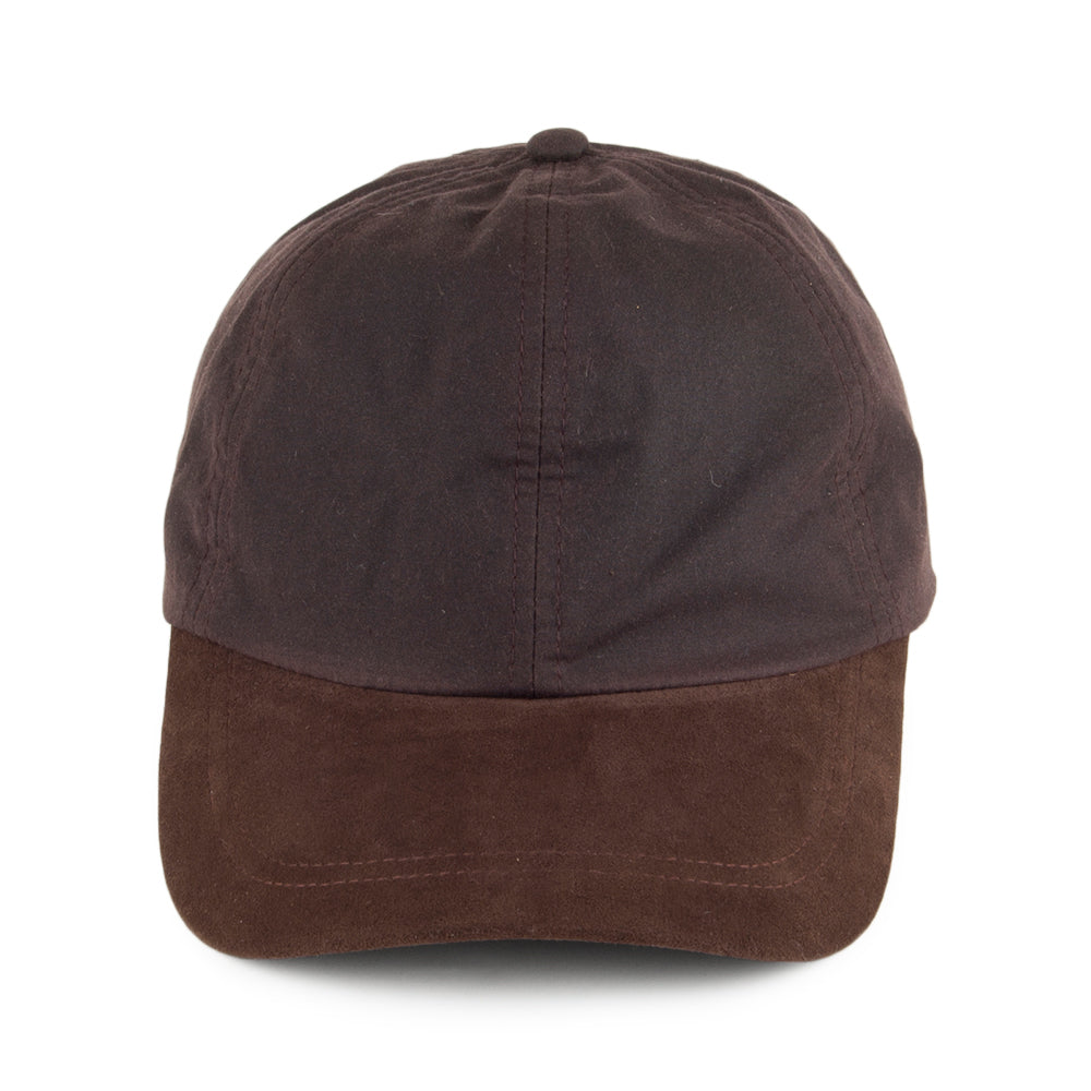 Casquette en Coton Ciré marron FAILSWORTH