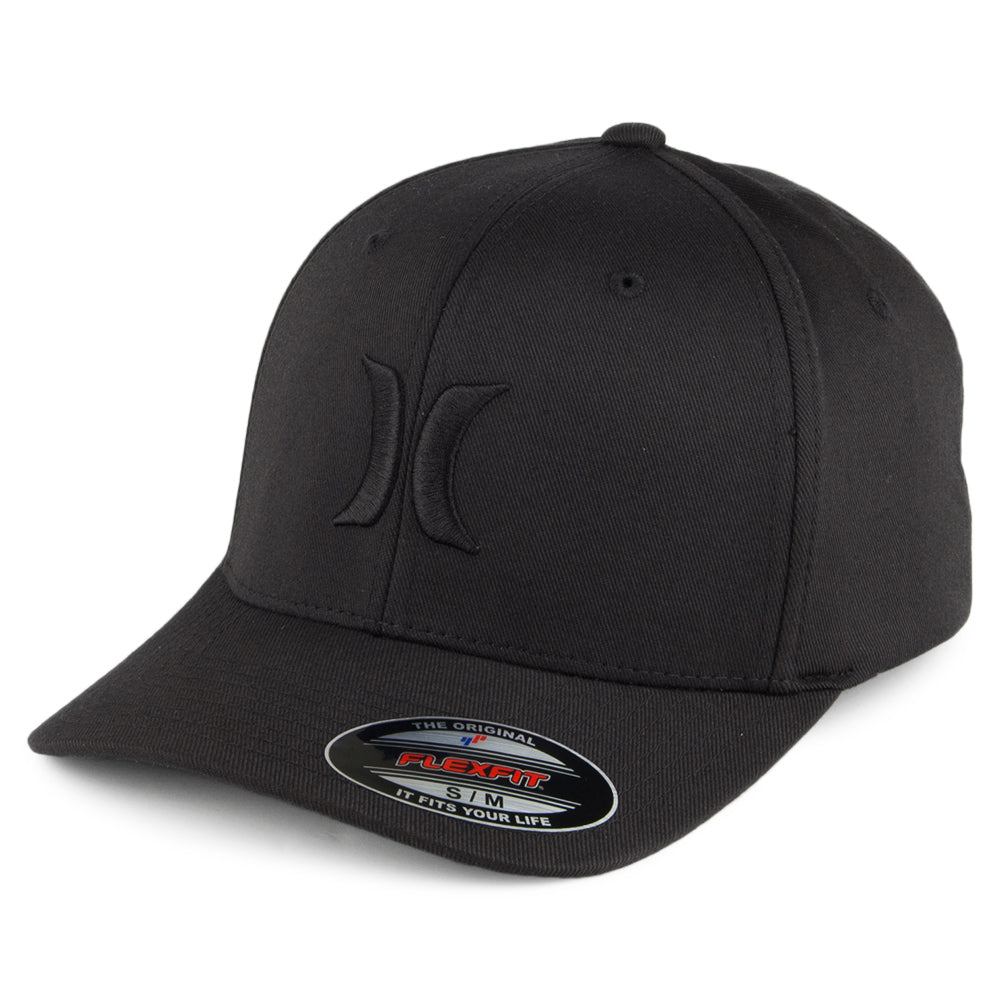 Casquette Flexfit One & Only noir sur noir HURLEY