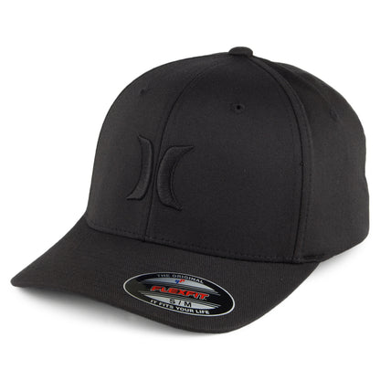 Casquette Flexfit One & Only noir sur noir HURLEY