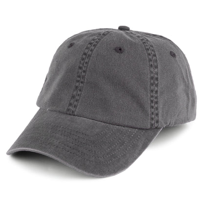 Casquette en Coton Vintage noir VILLAGE HATS