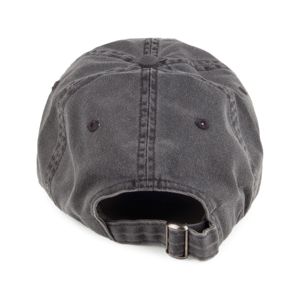 Casquette en Coton Vintage noir VILLAGE HATS