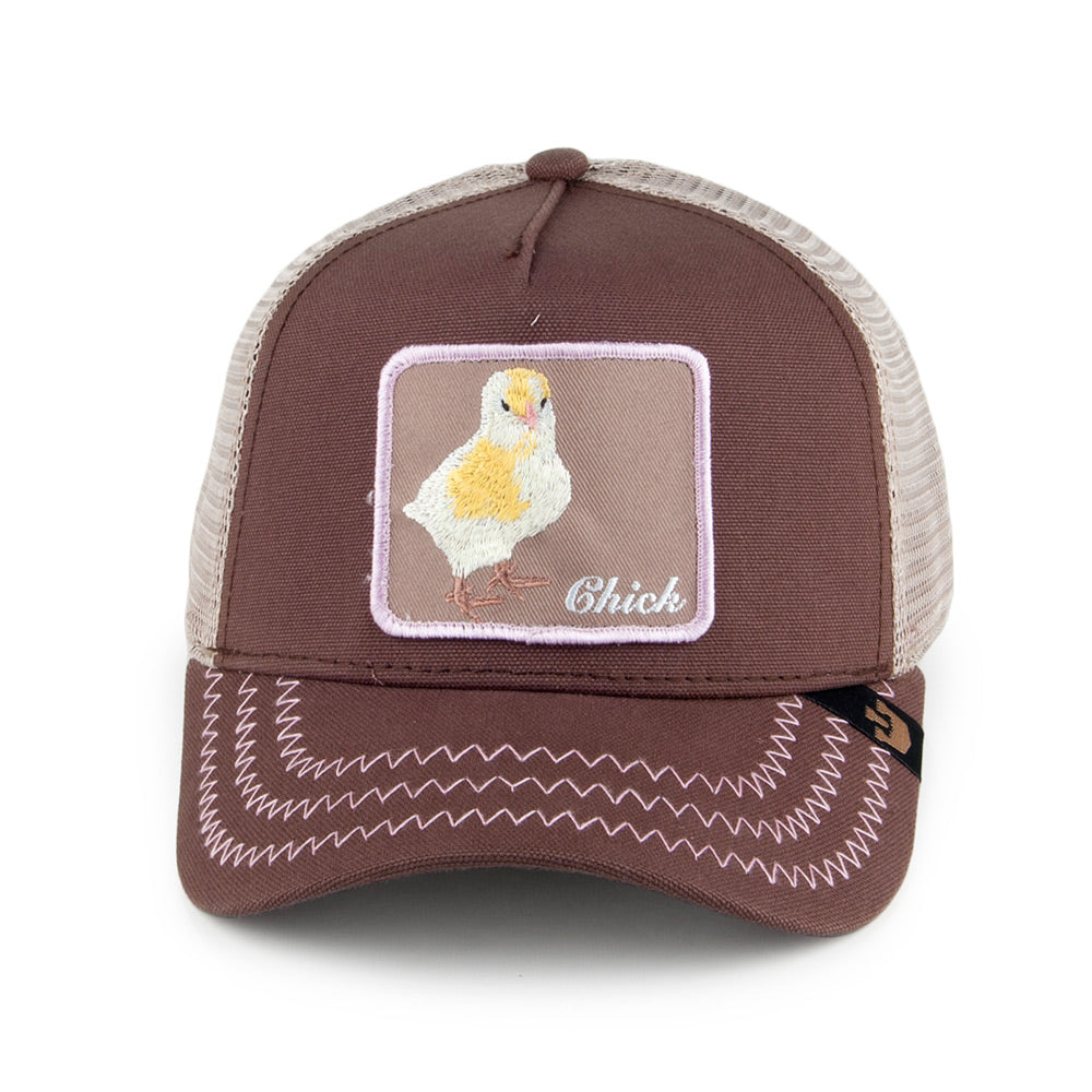 Casquette Trucker Chicky Boom marron GOORIN
