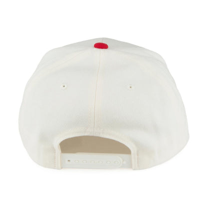 Casquette Snapback Oath III blanc-rouge BRIXTON