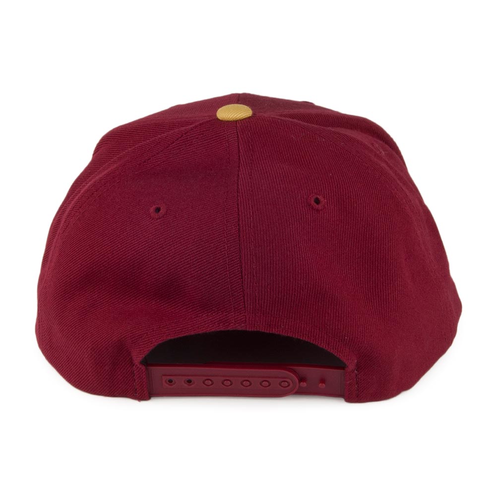 Casquette Snapback Rival bordeaux-jaune BRIXTON