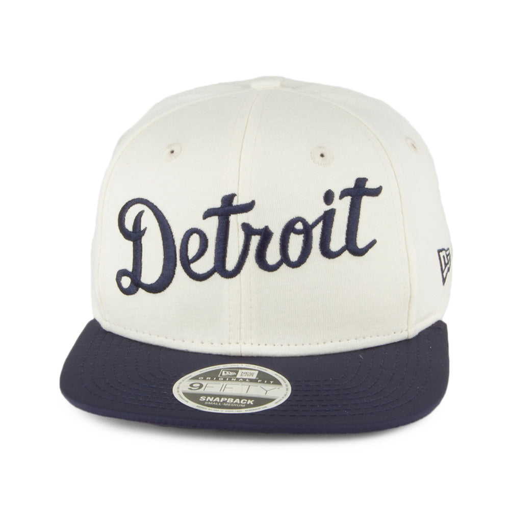 Casquette 9FIFTY The Lounge Detroit Tigers crème-bleu marine NEW ERA