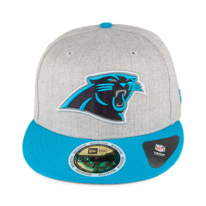 Casquette 59FIFTY Reflective Heather Carolina Panthers gris-bleu NEW ERA