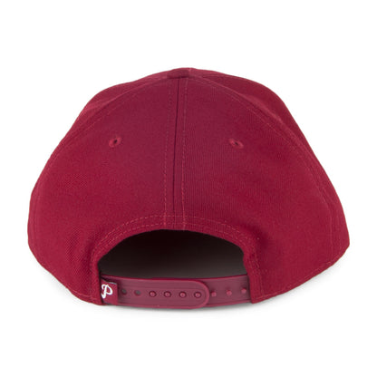 Casquette 9FIFTY MLB Classic Script Philadelphia Phillies cardinal NEW ERA