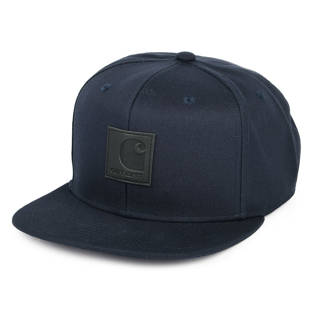 Casquette Snapback Logo bleu marine foncé CARHARTT WIP