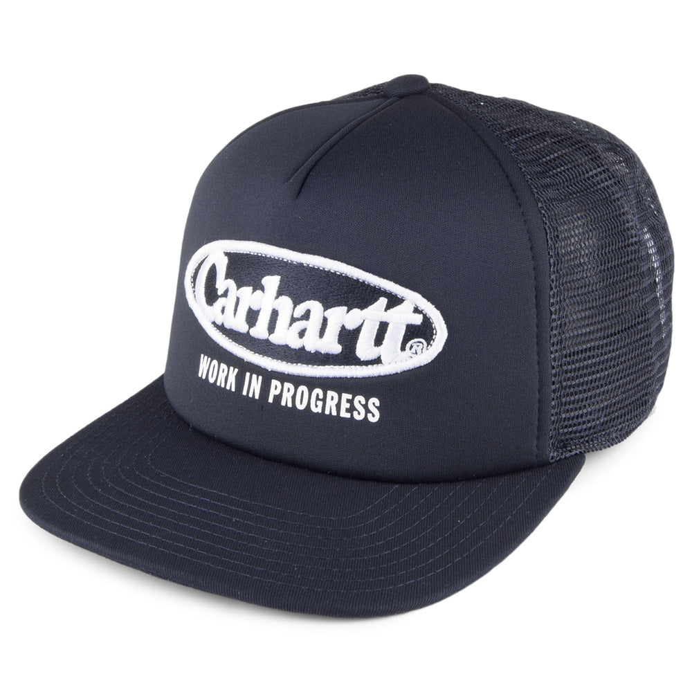 Casquette Trucker Oval bleu marine CARHARTT WIP