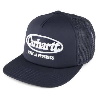 Casquette Trucker Oval bleu marine CARHARTT WIP
