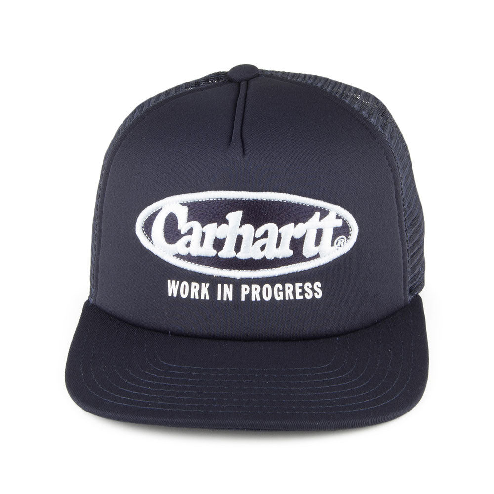 Casquette Trucker Oval bleu marine CARHARTT WIP