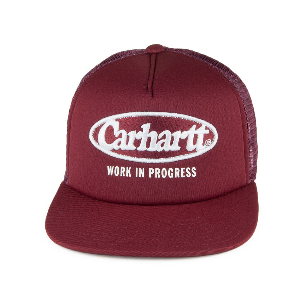 Casquette Trucker Oval bordeaux CARHARTT WIP