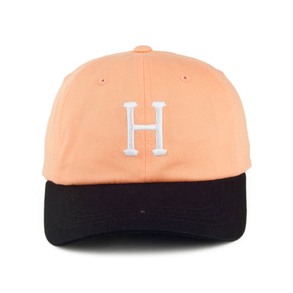 Casquette à Visière Incurvée Classic H pêche HUF
