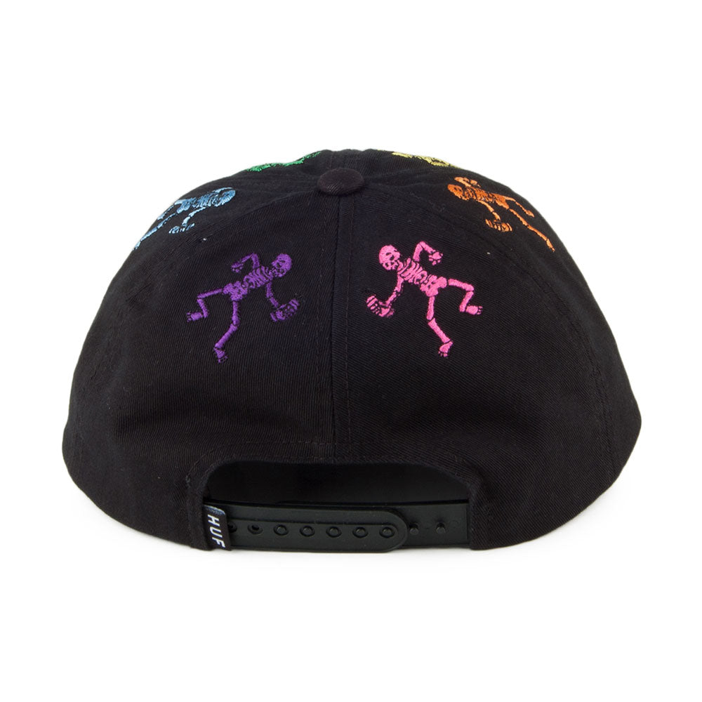 Casquette Snapback 6 Panel Owsley noir HUF
