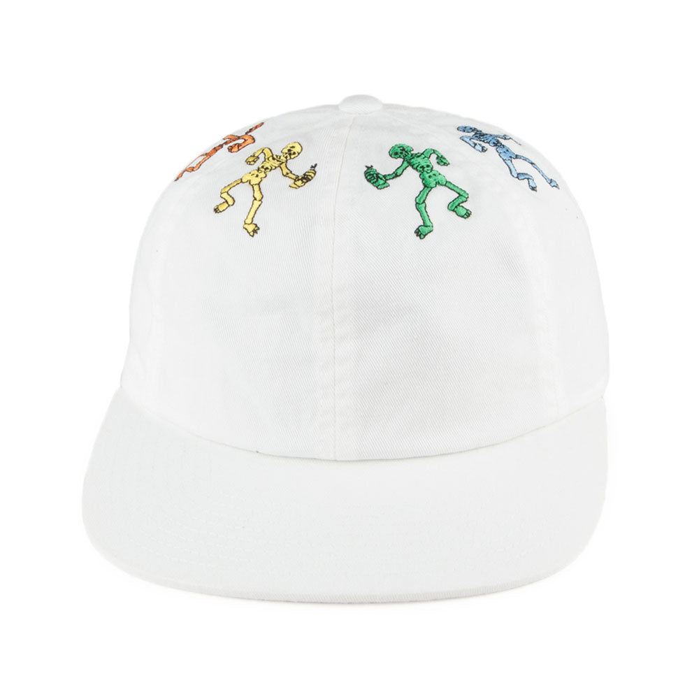 Casquette Snapback 6 Panel Owsley blanc HUF