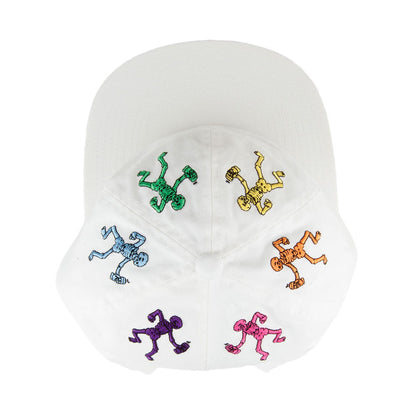 Casquette Snapback 6 Panel Owsley blanc HUF