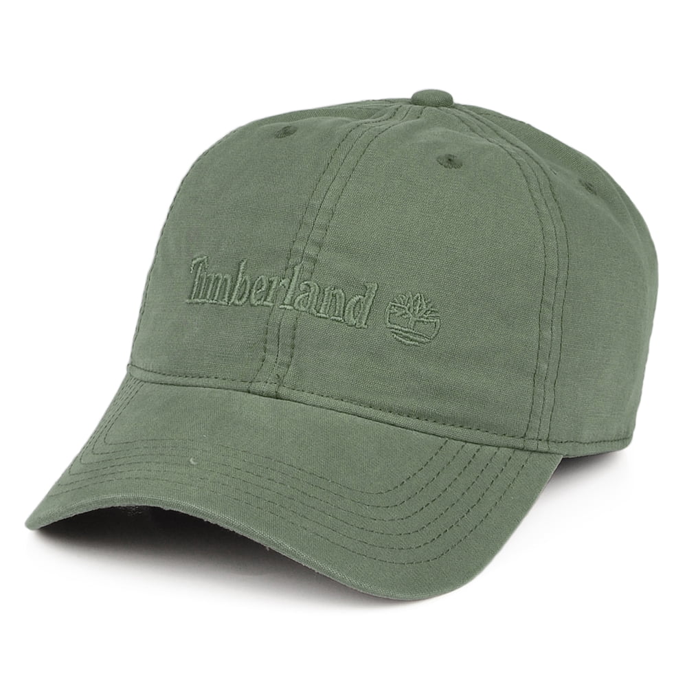 Casquette en Toile de Coton Cooper Hill olive TIMBERLAND