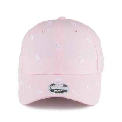 Casquette Femme 9FORTY MLB Monogram L.A. Dodgers rose NEW ERA