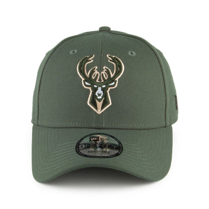 Casquette 9FORTY NBA The League Milwaukee Bucks vert foncé NEW ERA