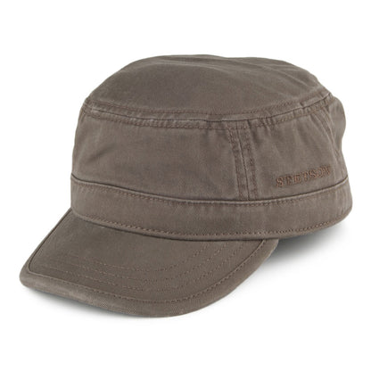 Casquette Militaire en Coton khaki STETSON