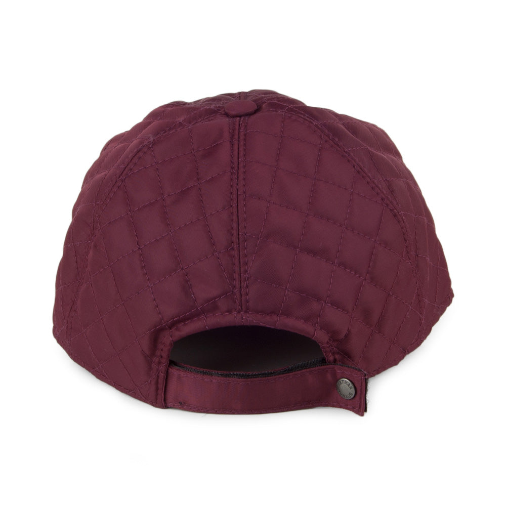 Casquette Matelassé de Pluie Classic prune BETMAR