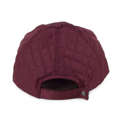 Casquette Matelassé de Pluie Classic prune BETMAR