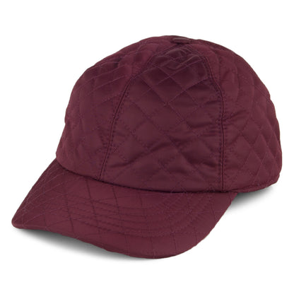 Casquette Matelassé de Pluie Classic prune BETMAR