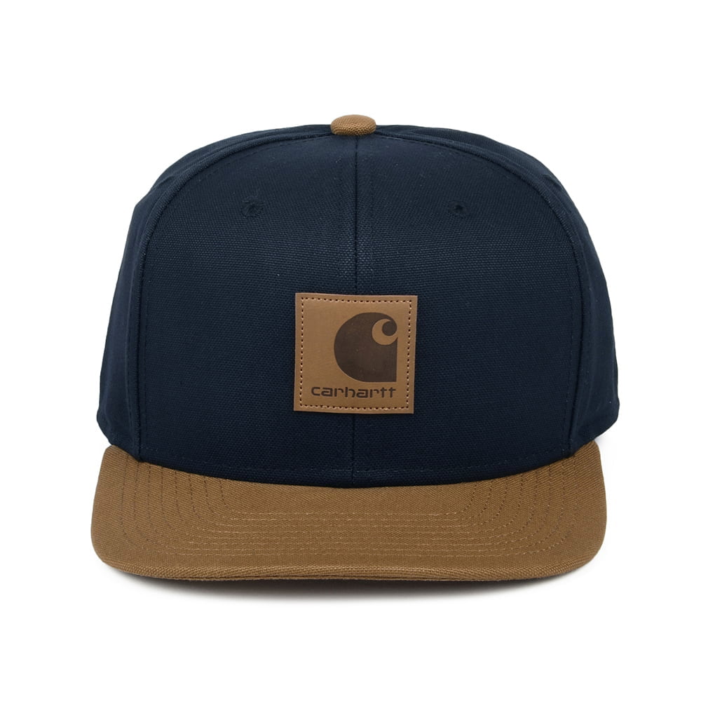 Casquette Snapback Bicolore Logo bleu marine-marron CARHARTT WIP
