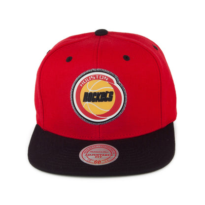 Casquette Snapback Zig Zag Houston Rockets rouge-noir MITCHELL & NESS