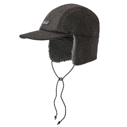 Casquette avec Protège-Oreilles en Laine Recyclée gris PATAGONIA