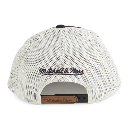 Casquette Trucker HWC Patch 110 Charlotte Hornets noir MITCHELL & NESS