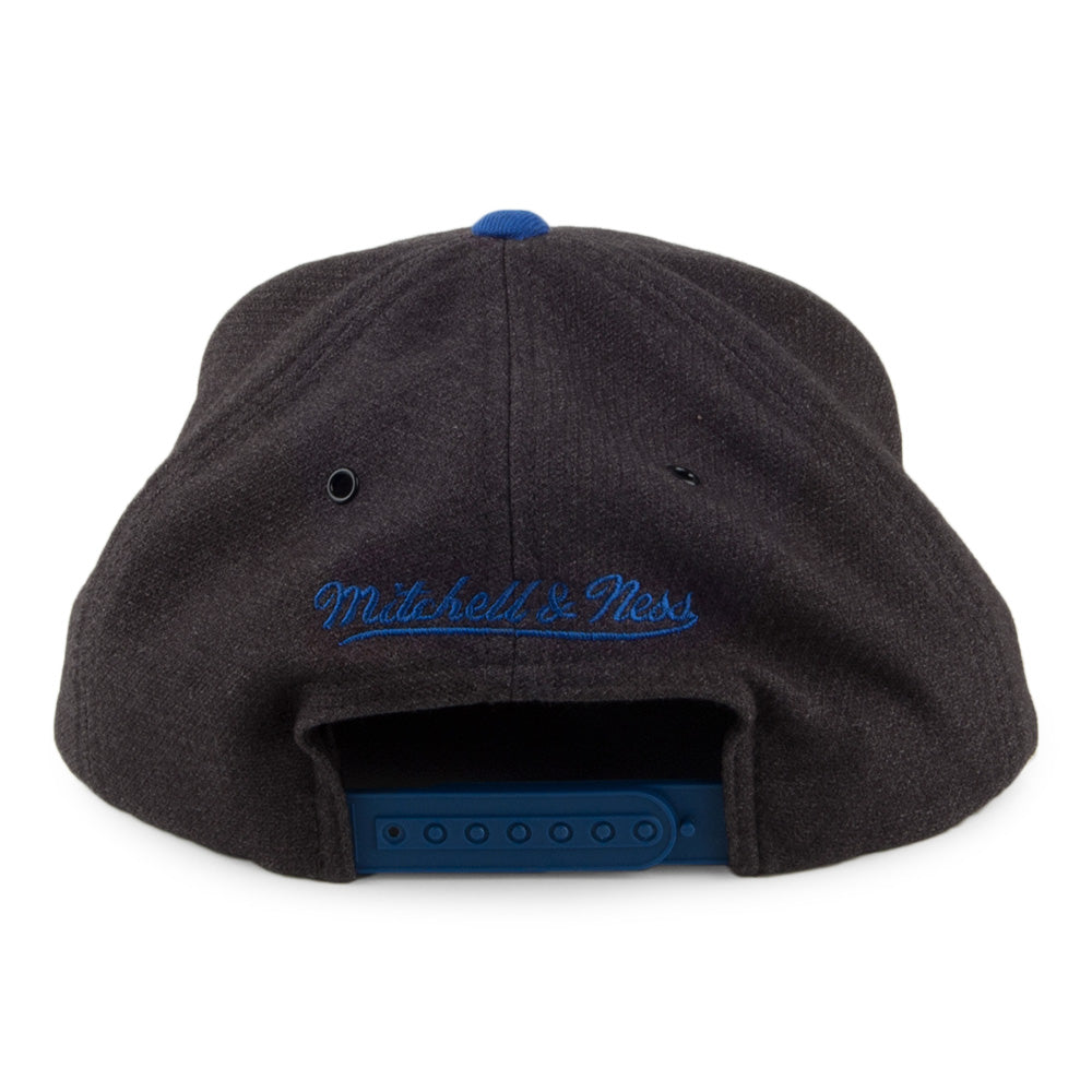 Casquette Snapback Woven Reflective Golden State Warriors charbon-bleu MITCHELL & NESS