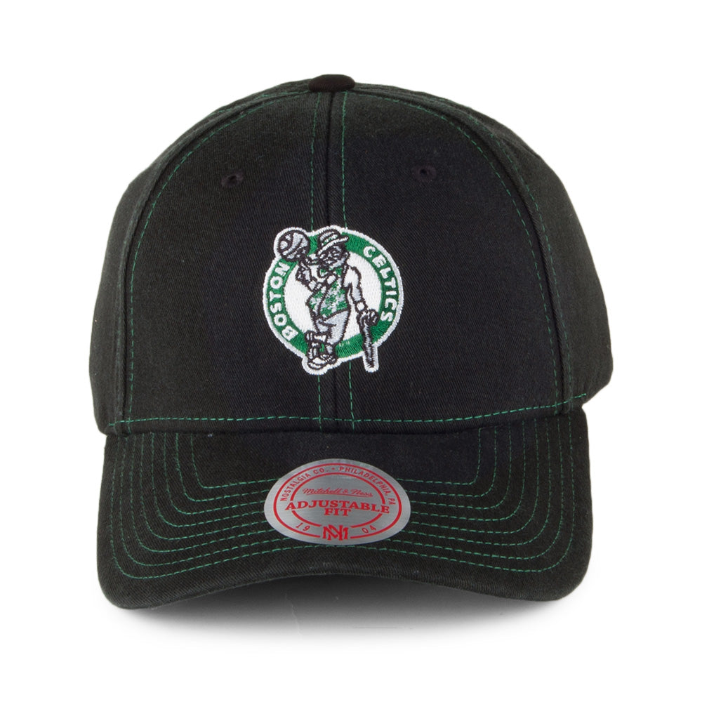 Casquette Snapback Contrast Cotton Boston Celtics olive MITCHELL & NESS