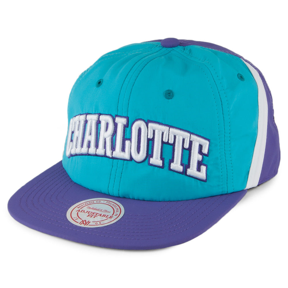 Casquette Snapback Anorak Charlotte Hornets bleu sarcelle-violet MITCHELL & NESS