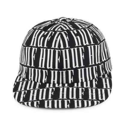 Casquette 6 Panel Night Market noir HUF