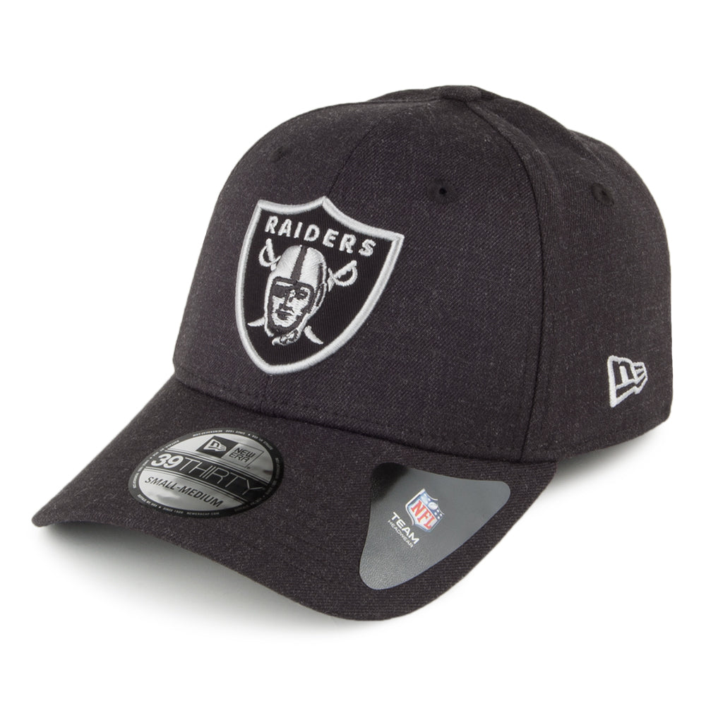 Casquette 39THIRTY Heather Essential Las Vegas Raiders noir chiné NEW ERA