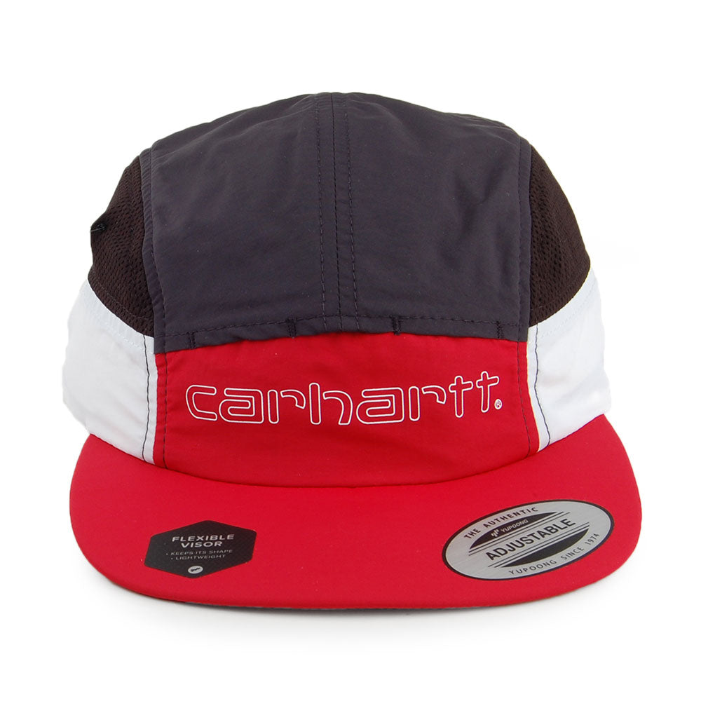 Casquette 5 Panel Terrace rouge-bleu marine CARHARTT WIP