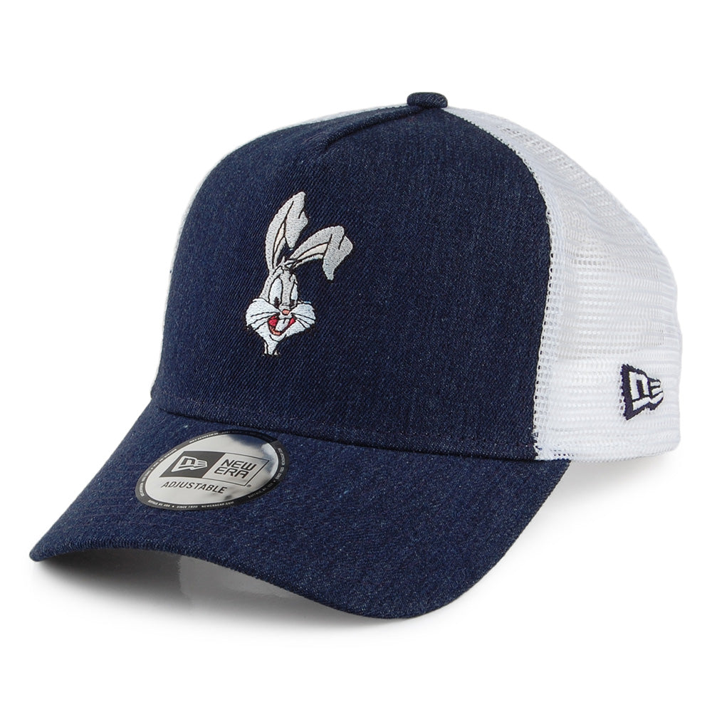 Casquette Trucker A-Frame Bugs Bunny bleu foncé NEW ERA