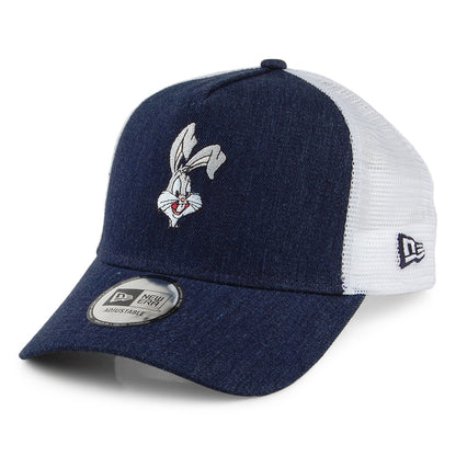 Casquette Trucker A-Frame Bugs Bunny bleu foncé NEW ERA