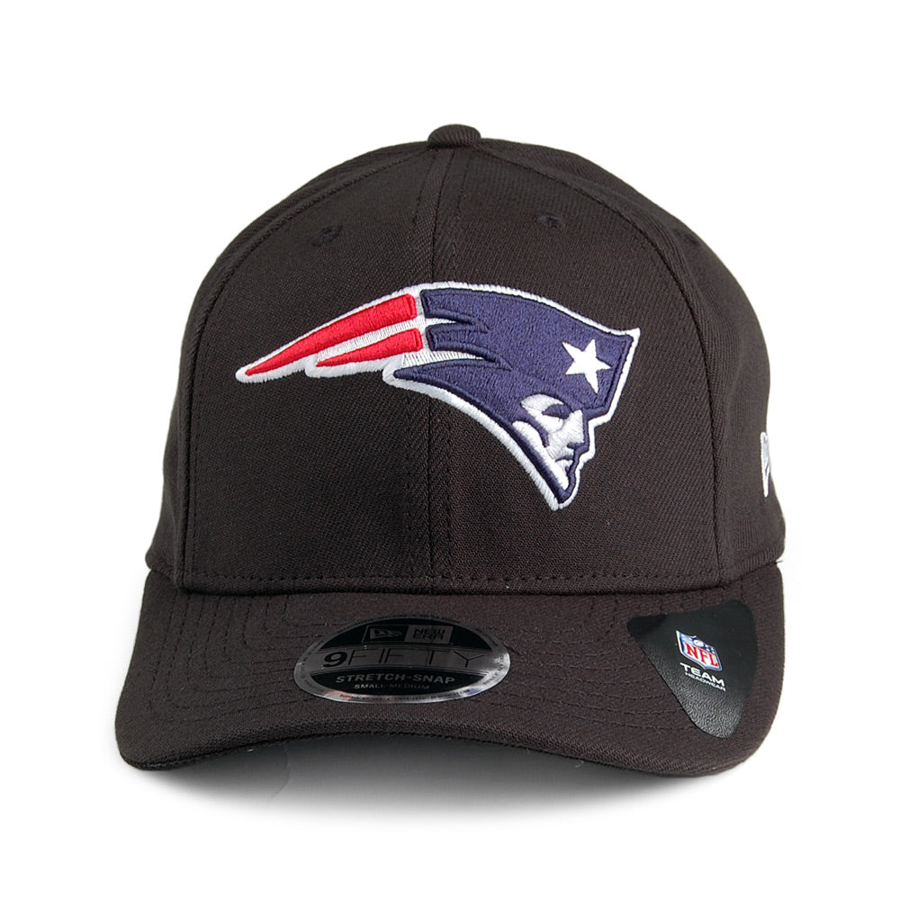 Casquette Snapback 9FIFTY NFL Stretch Snap New England Patriots noir NEW ERA