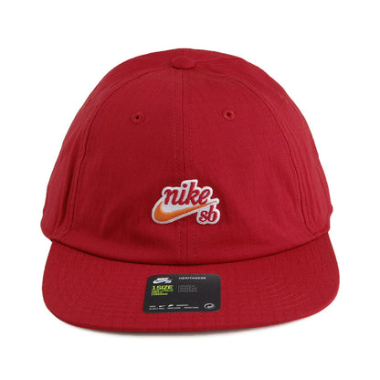 Casquette Retro Visière Plate H86 rouge NIKE SB