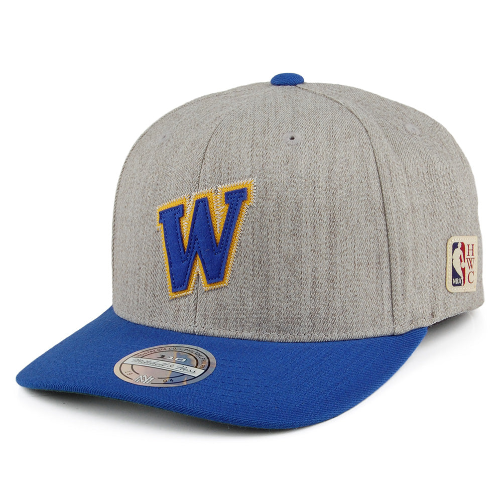 Casquette Snapback Hometown Golden State Warriors gris-bleu MITCHELL & NESS
