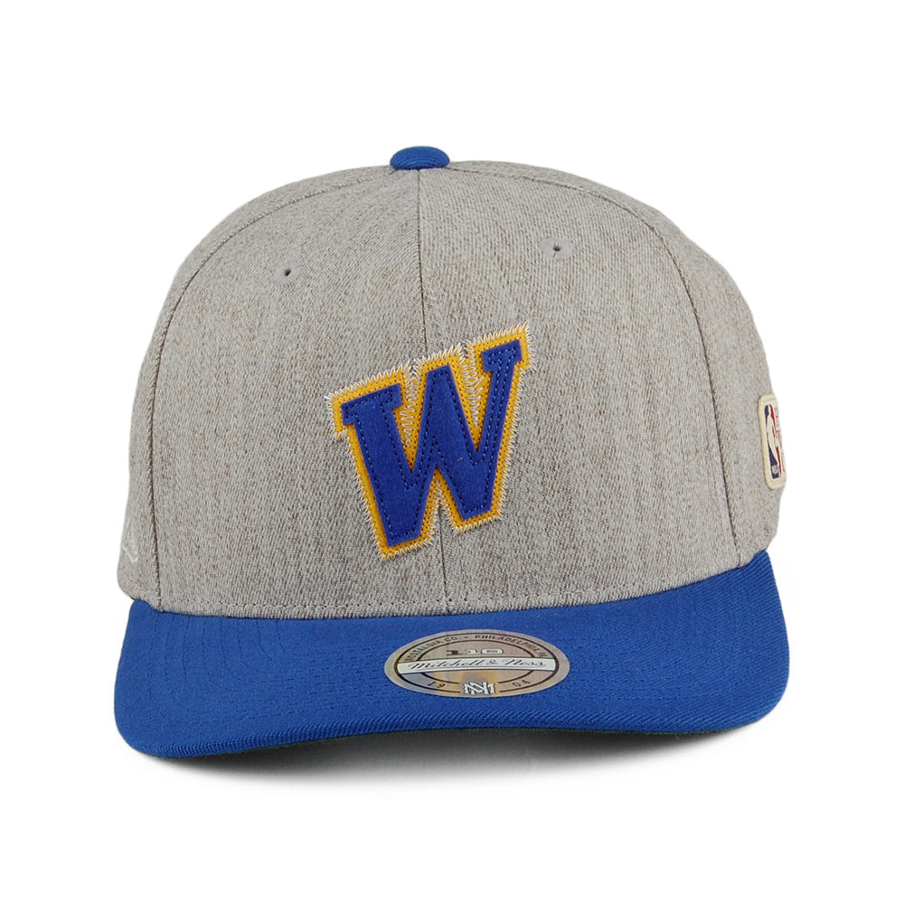 Casquette Snapback Hometown Golden State Warriors gris-bleu MITCHELL & NESS