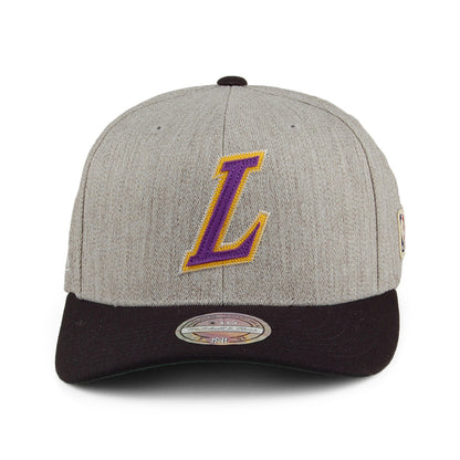 Casquette Snapback Hometown L.A. Lakers gris-noir MITCHELL & NESS