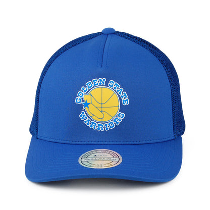 Casquette Trucker Vintage Jersey Golden State Warriors bleu MITCHELL & NESS