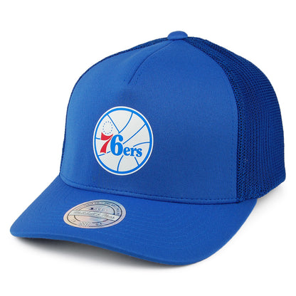 Casquette Trucker Vintage Jersey Philadelphia 76ers bleu MITCHELL & NESS