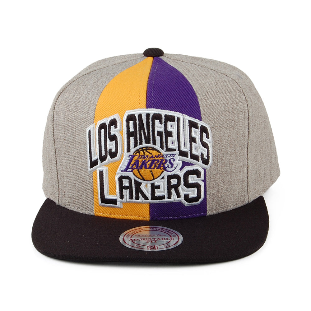 Casquette Snapback Equip L.A. Lakers gris MITCHELL & NESS