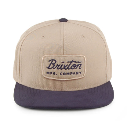 Casquette Snapback Jolt MP khaki-bleu marine BRIXTON