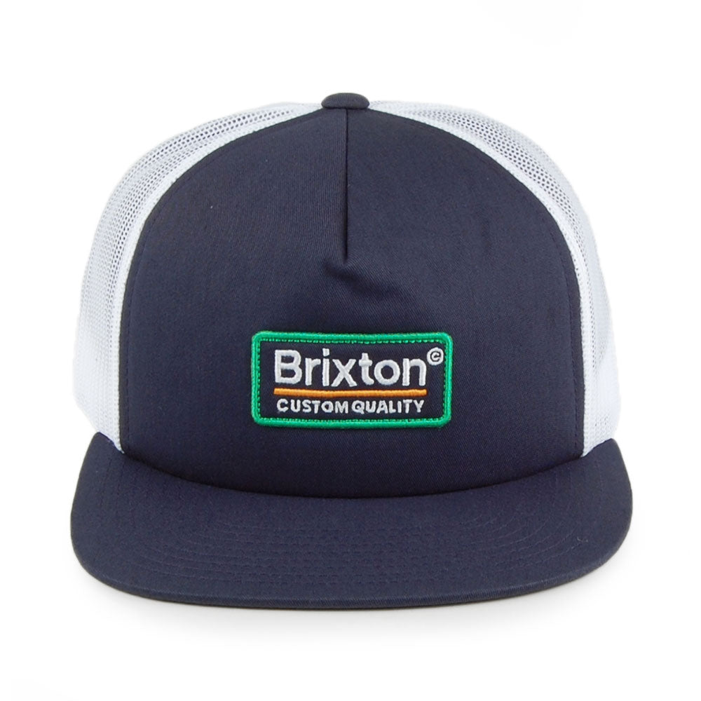 Casquette Trucker Palmer Mesh bleu-blanc BRIXTON